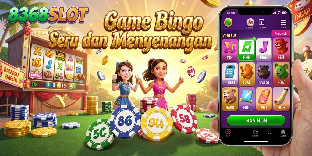 Tampilan gameplay seru dan interaktif dari 8368SLOT.