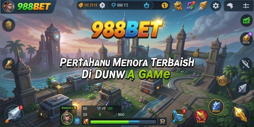 Gameplay menarik dan seru dalam Tower Defense 988BET.
