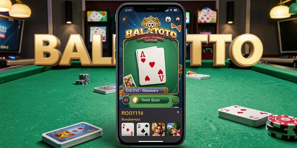 Tampilan gameplay seru dalam BALAITOTO dengan pengalaman bermain domino.