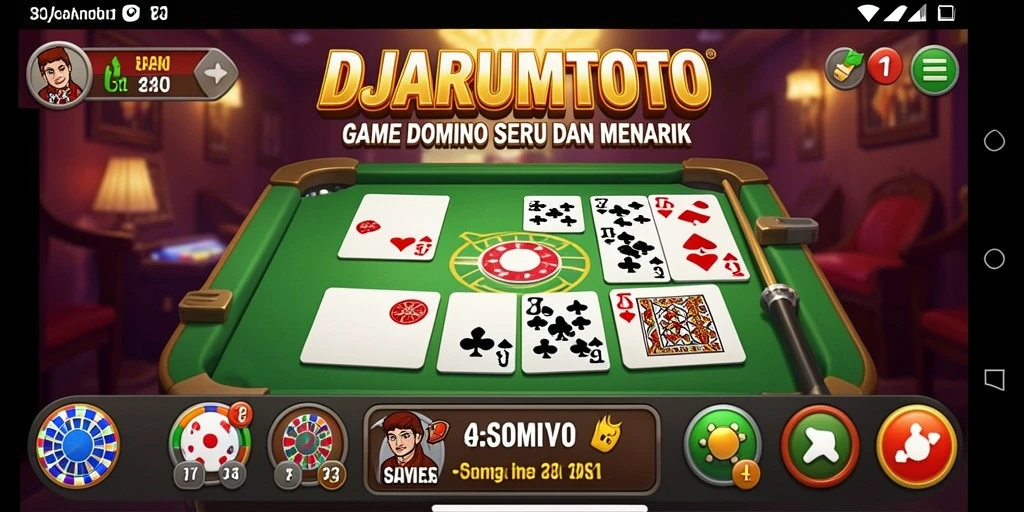 Tampilan gameplay DJARUMTOTO yang seru dan menarik.