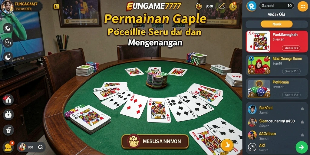 Tampilan gameplay FUNGAME777 yang seru dan interaktif.