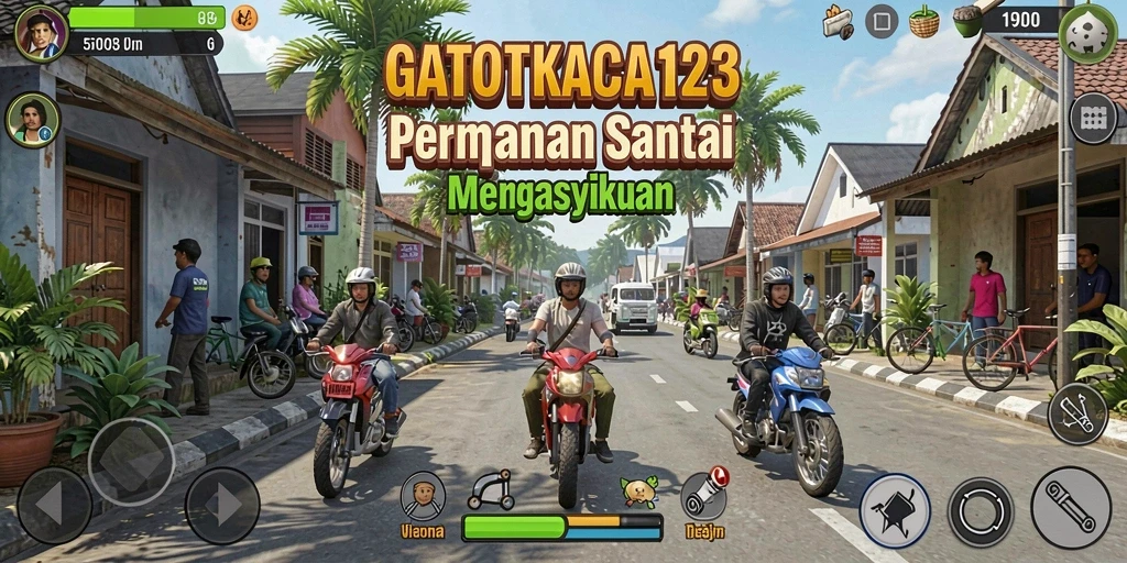 Tampilan gameplay seru GATOTKACA123 yang penuh warna.