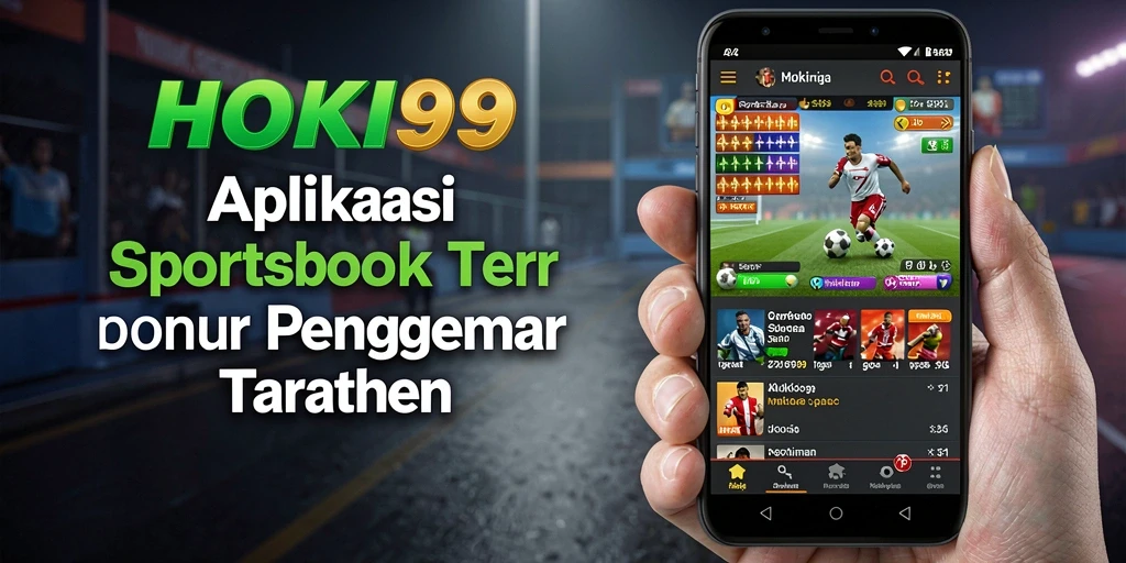 Tampilan antarmuka HOKI99 dengan fitur taruhan olahraga yang menarik.