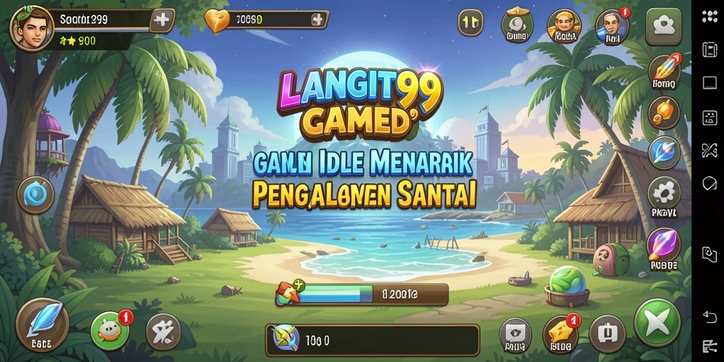 Tangkapan layar permainan LANGIT99 memperlihatkan gameplay yang menarik dan santai.
