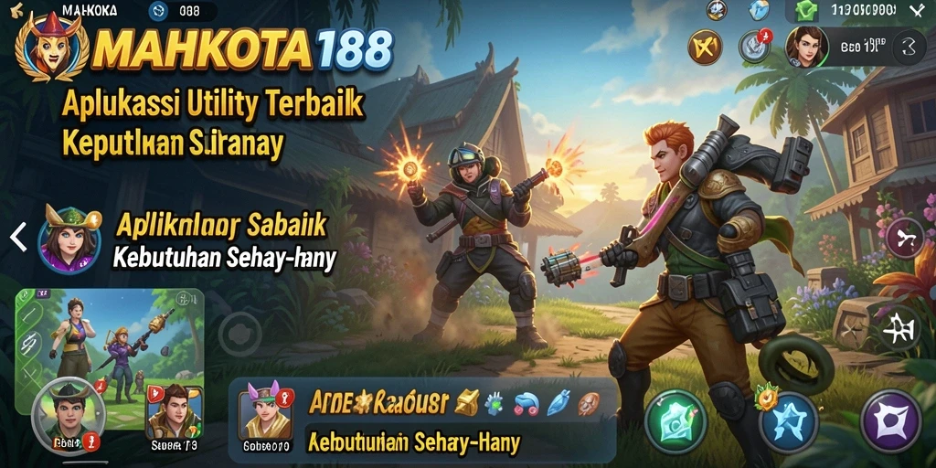 Tampilan antarmuka pengguna MAHKOTA188 yang menarik dan mudah dinavigasi.