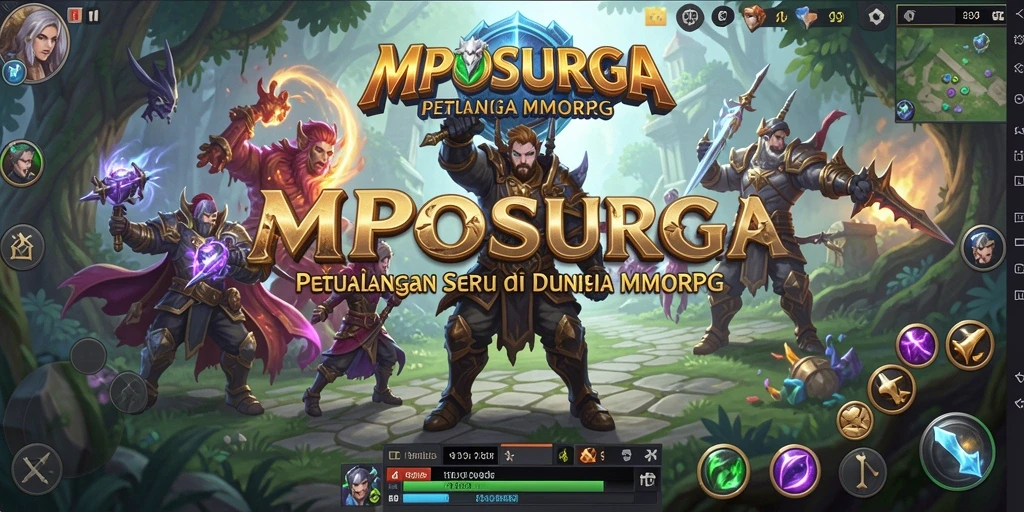 Tampilan gameplay seru di dunia fantasi MPOSURGA.