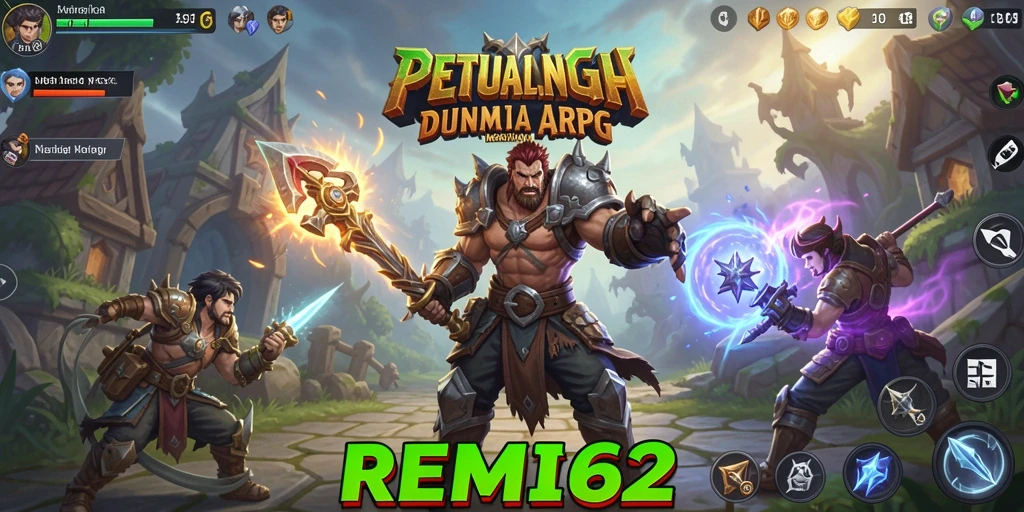 Tampilan menarik dari gameplay REMI62 yang menantang.