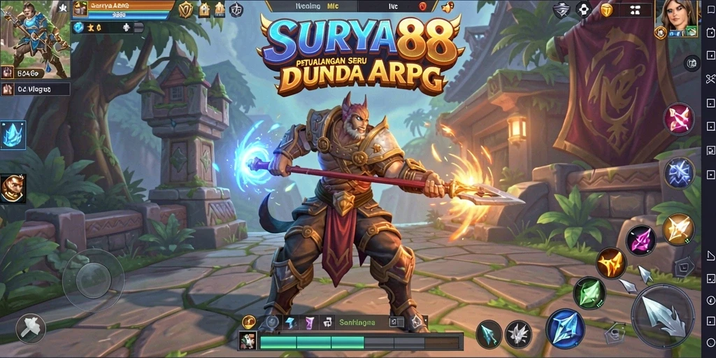 Gameplay SURYA88 yang penuh aksi di dunia ARPG yang menakjubkan.