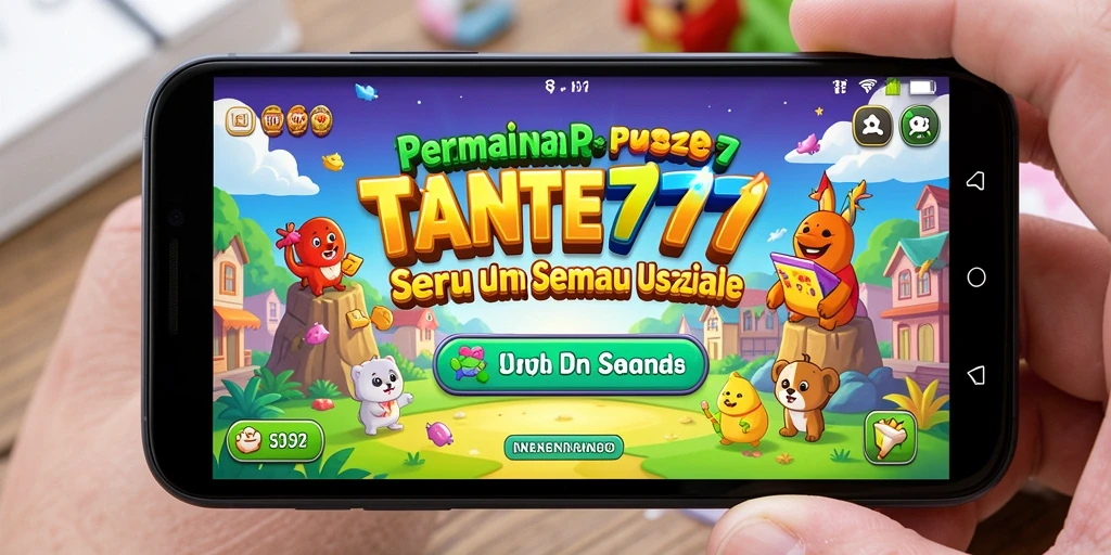 Screenshot gameplay TANTE777 yang menunjukkan tantangan Puzzle yang menarik.