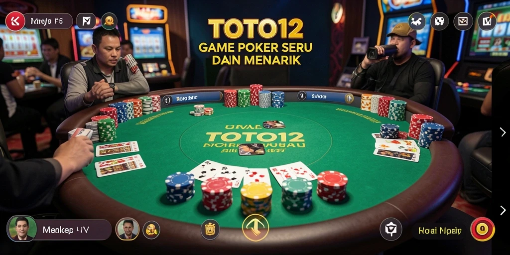 Gameplay seru di TOTO12 dengan tampilan grafis yang menawan.